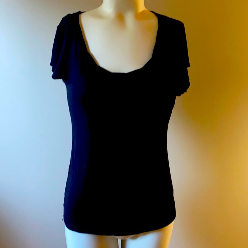 Black tee by Tahari